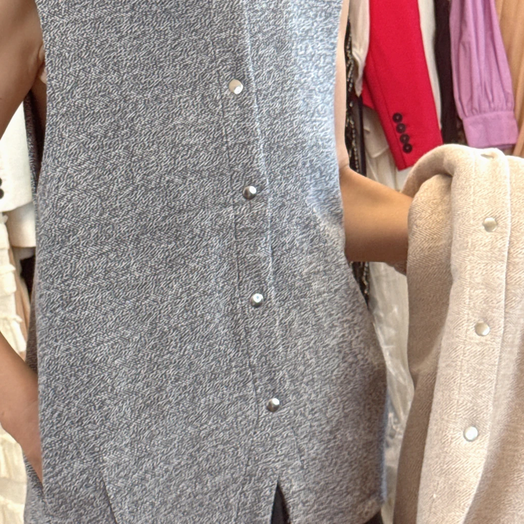 Soyinkala孤品简约复古吊带时尚气质吊带