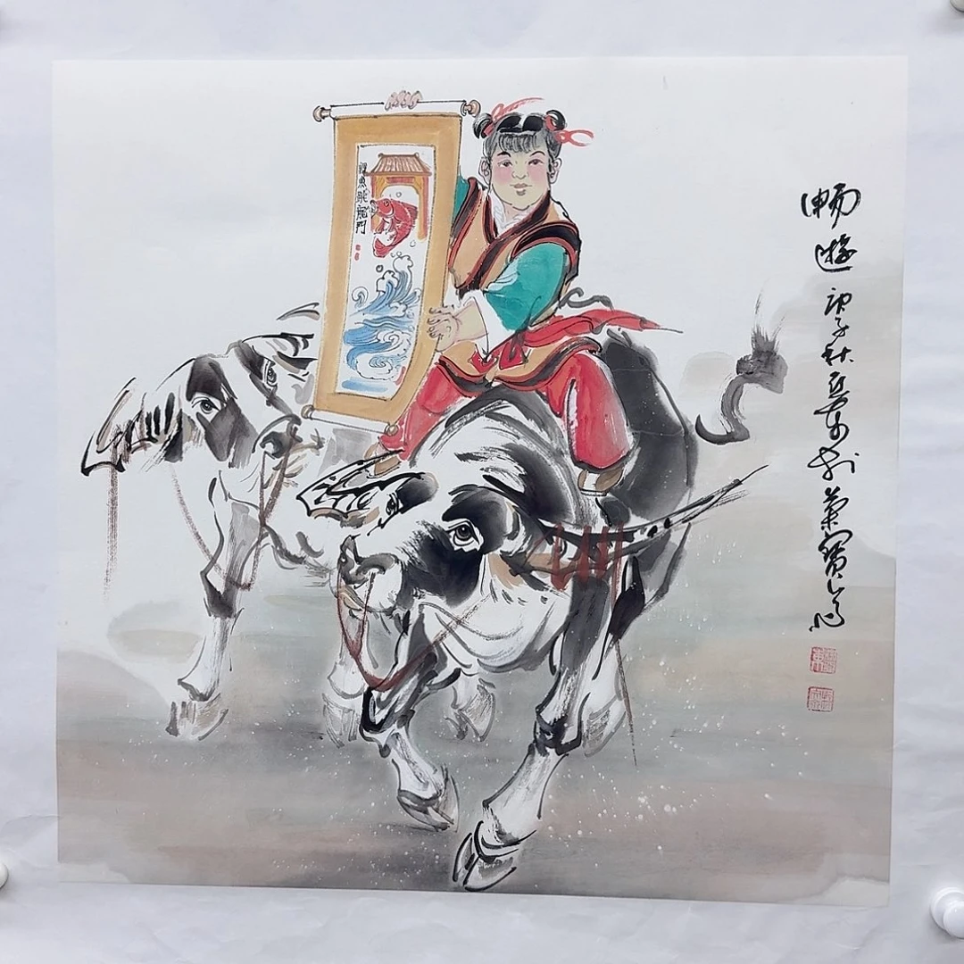 国画多次参加国内外大型