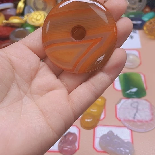 玛瑙/玉髓未镶嵌颈饰用****9