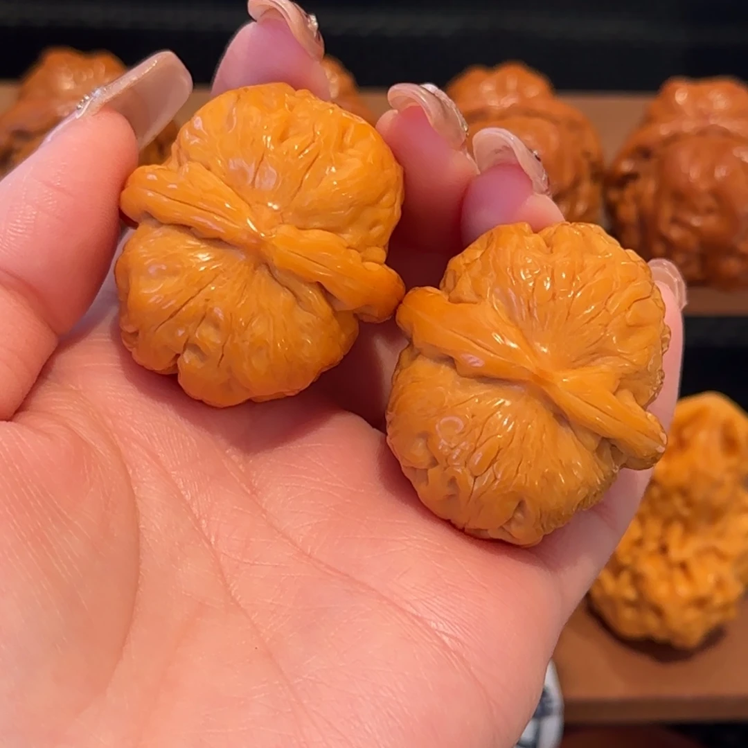 桃核吊坠平谷元宝40 精品1163