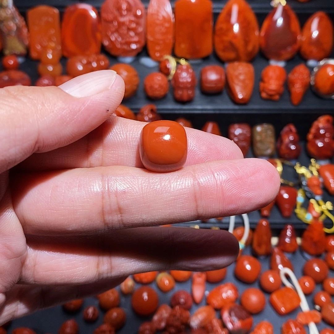 小***坊南红玛瑙未镶嵌老型14.5