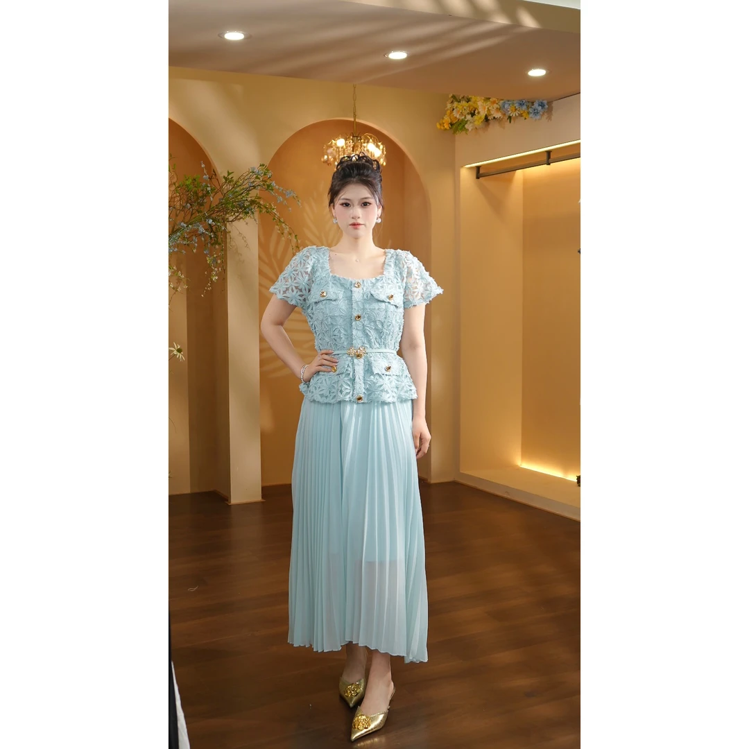 王超越定制-115（巴黎之恋）连衣裙DMG069-X