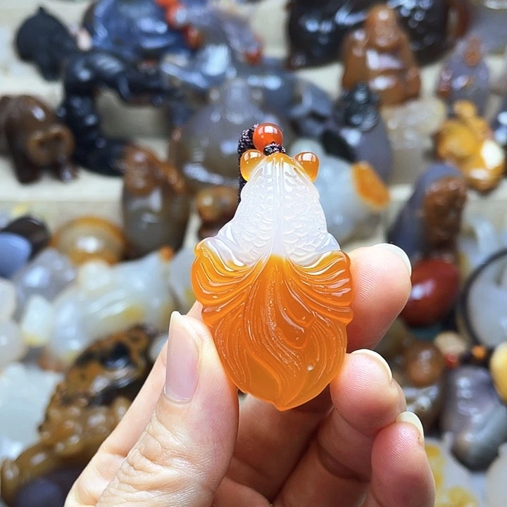 玛瑙/玉髓饰品未镶嵌