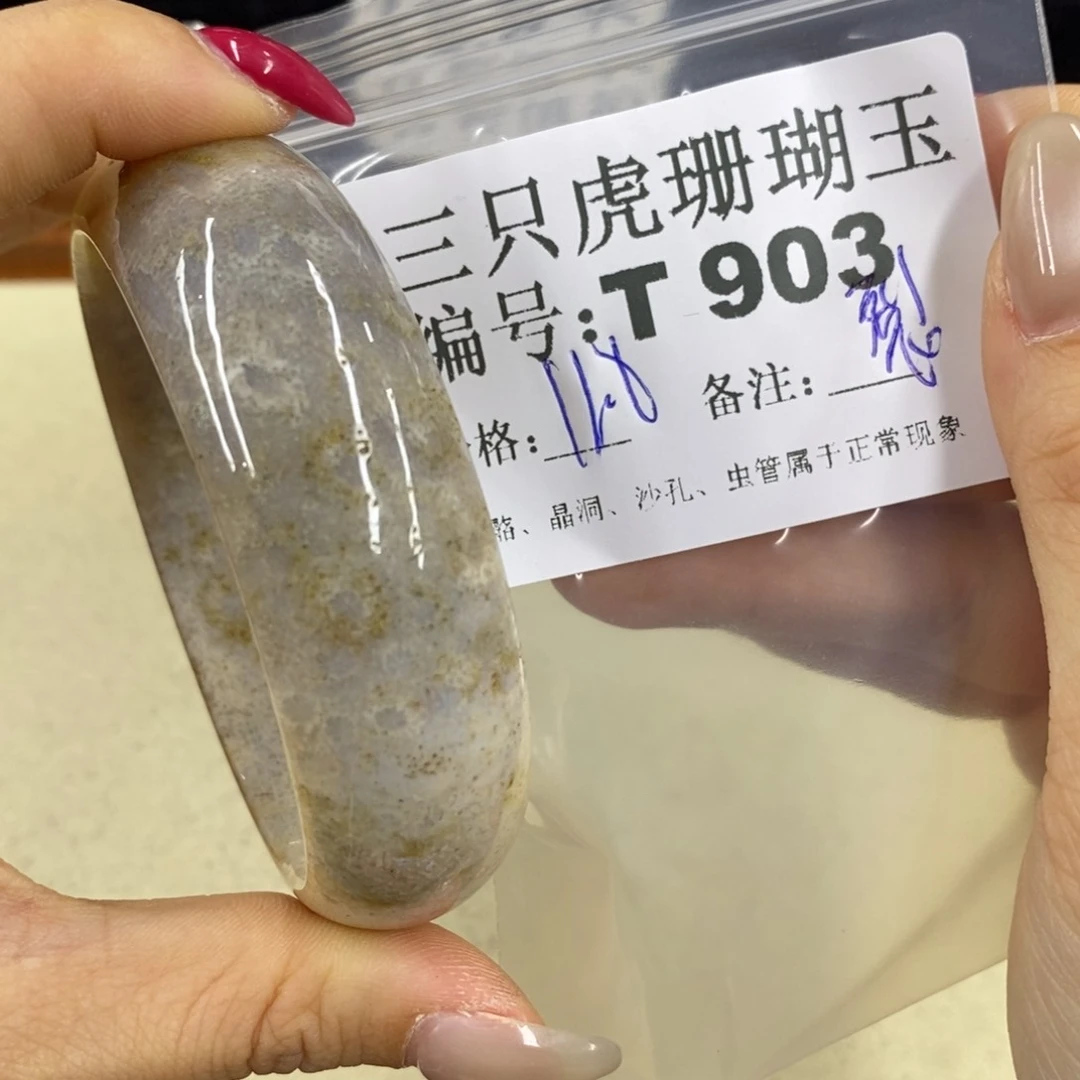 硅化珊瑚（珊瑚玉）1足银镀金镶嵌?****肉