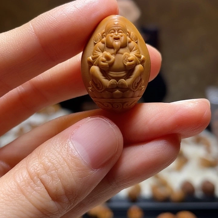 橄榄核手串/手链锦鲤财神