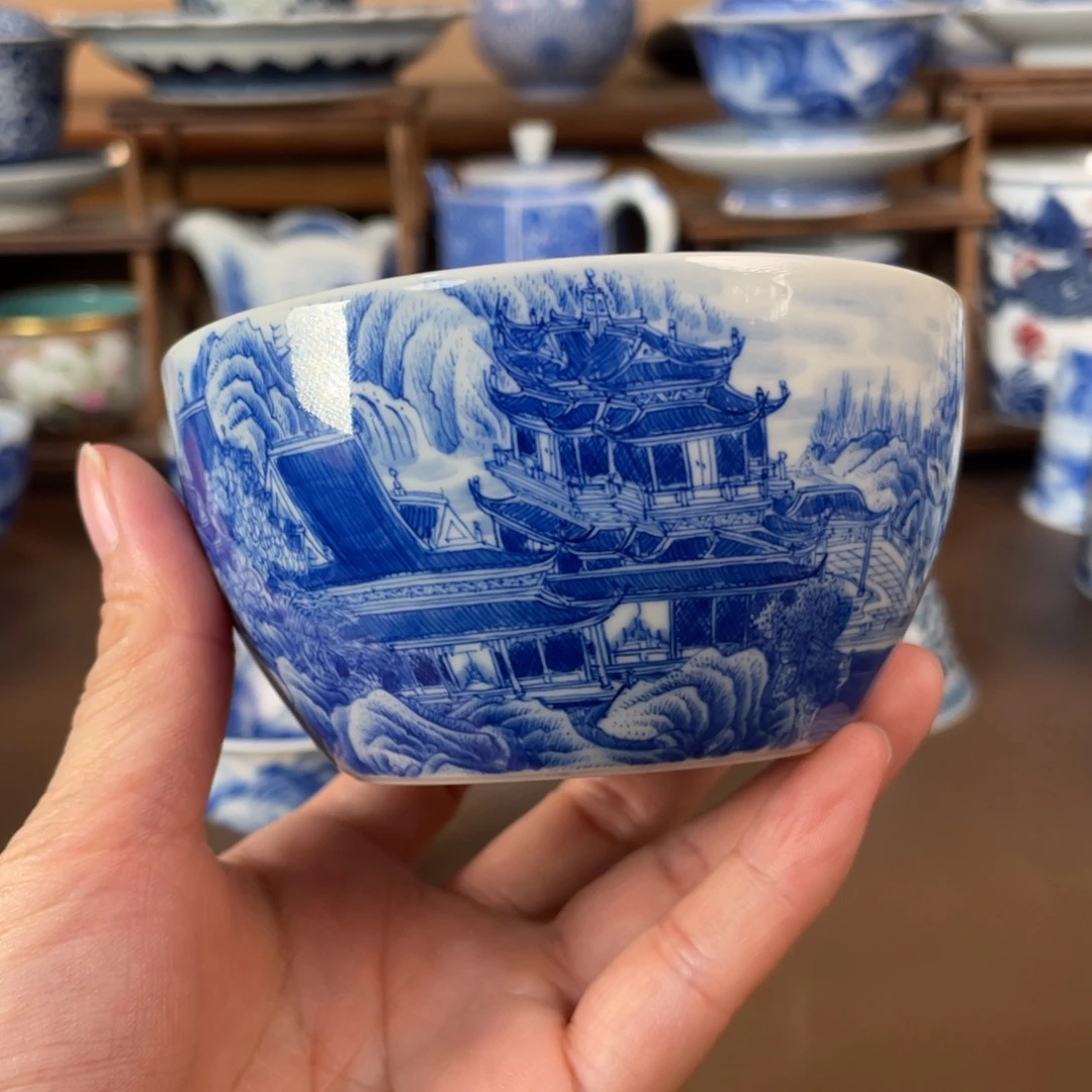景德镇陶瓷手工手绘