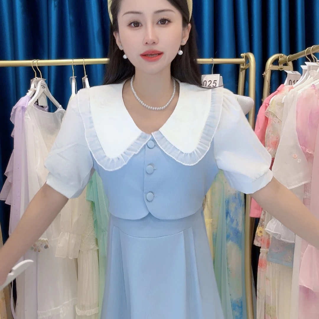 017女装夏季韩版修身连