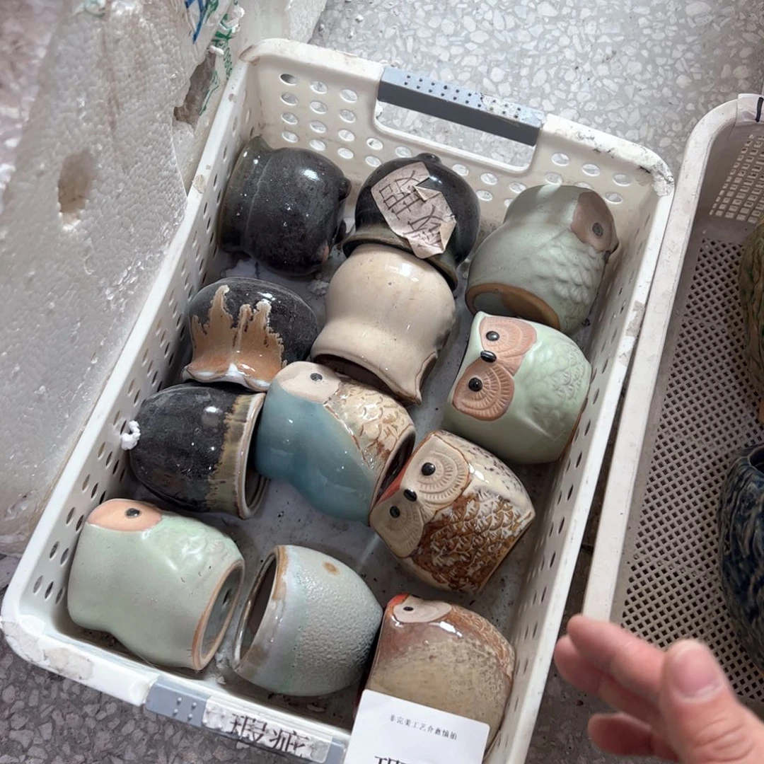 陶瓷多肉小花盆@@1236