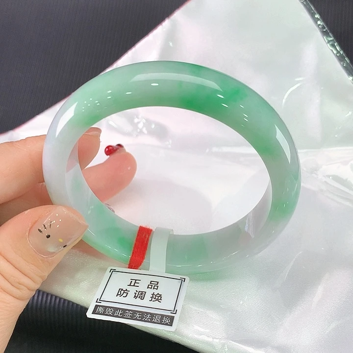 未镶嵌手镯翡翠正圈56