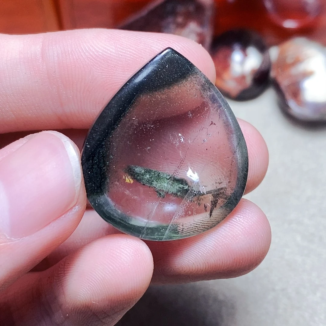 水晶颈饰未镶嵌鱼**.