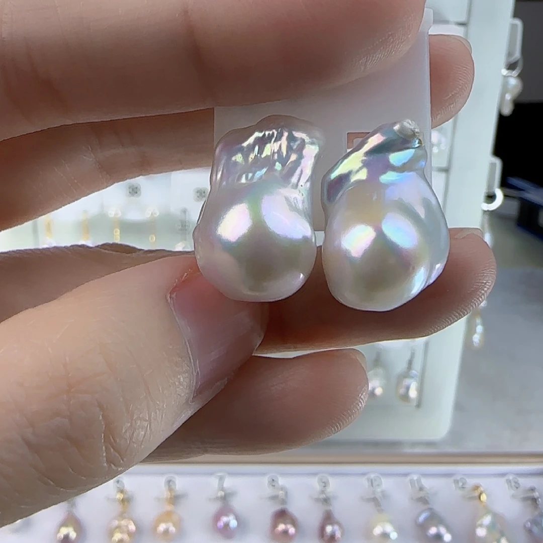 耳饰未镶嵌淡水珍珠