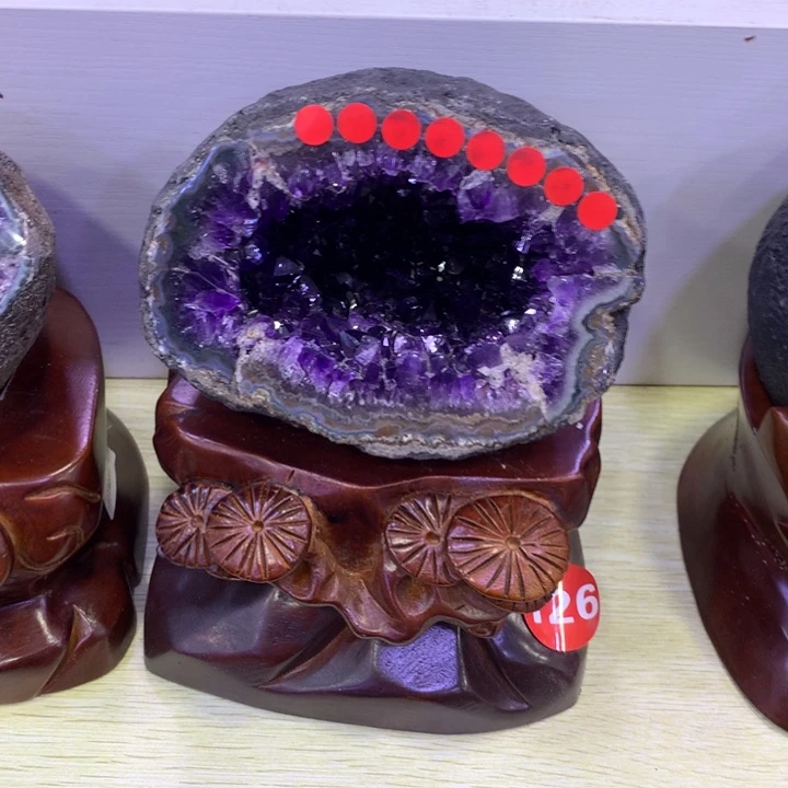 紫晶大型摆件（非配饰）未镶嵌