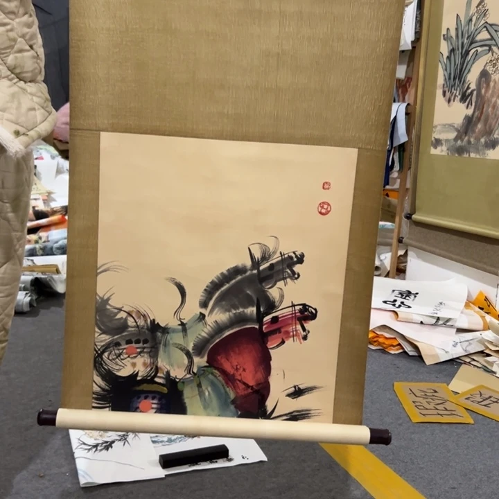 这个是手绘画的图啊我要看一下