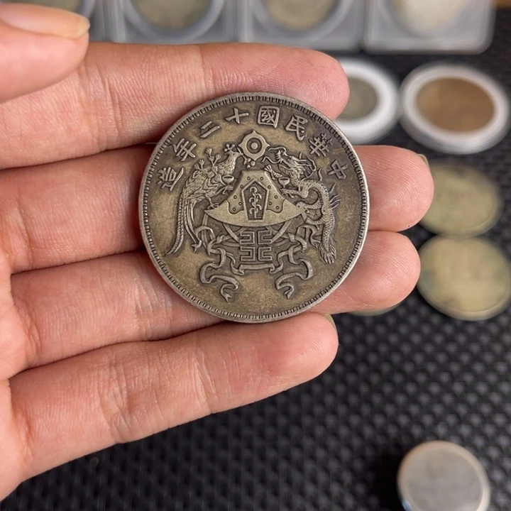 金属大头龙洋船洋工艺品