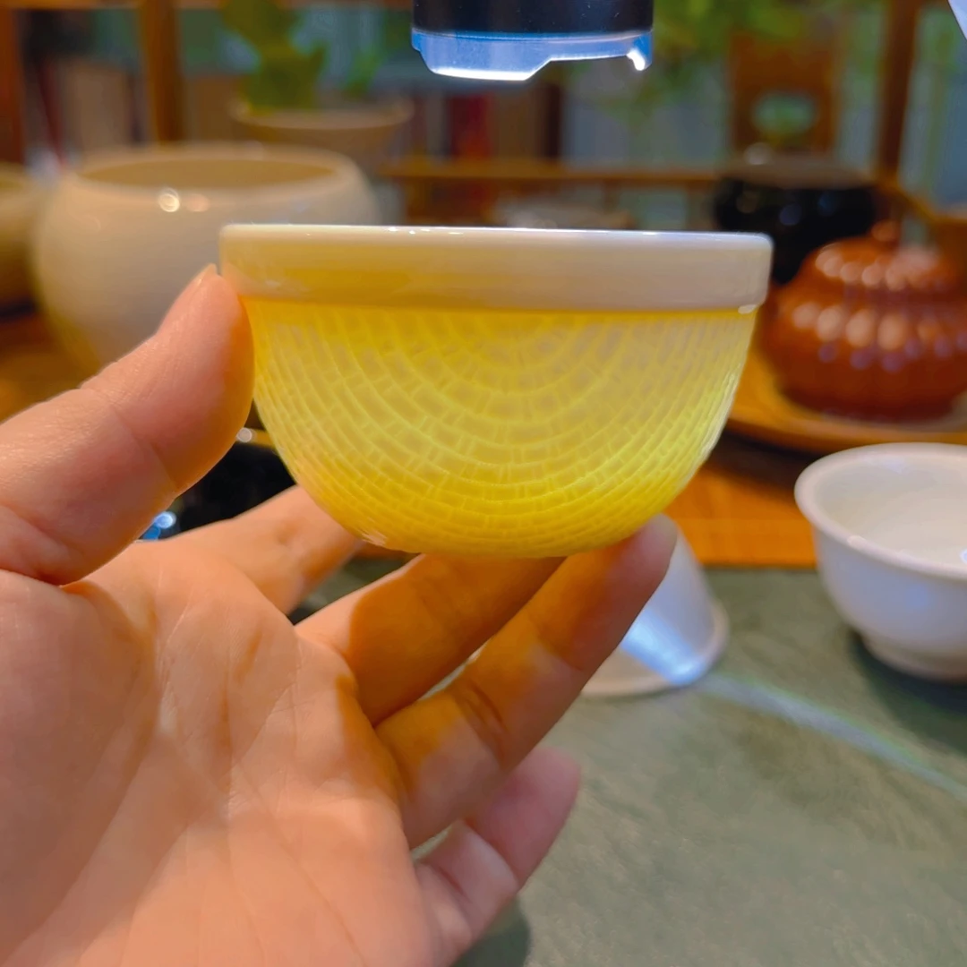 定瓷  柳斗杯  100ml  666666