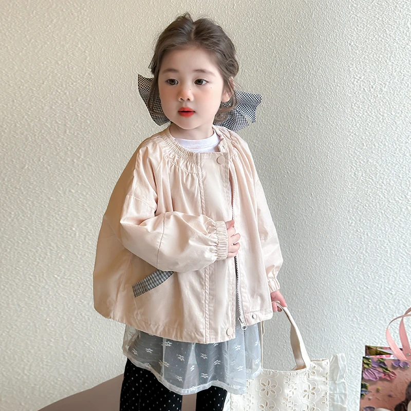 女童春装小熊外套新款韩版洋气儿童小女孩衣服宝宝春秋季宽松上衣