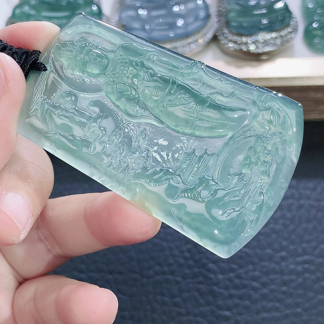 未镶嵌挂件翡翠翡翠