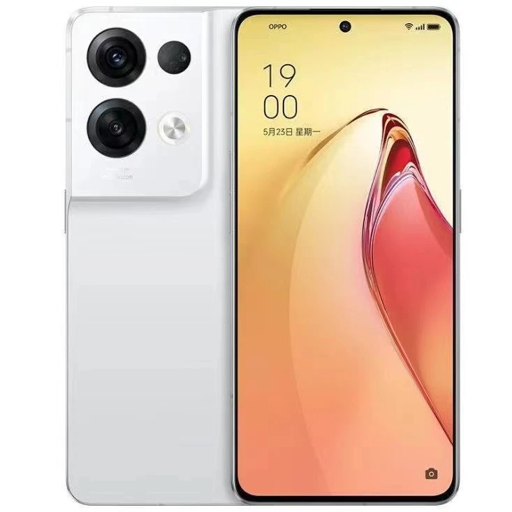 9新 OPPO Reno8pro+ 5G双卡屏幕指纹解锁NFC马里亚纳芯原装二手机