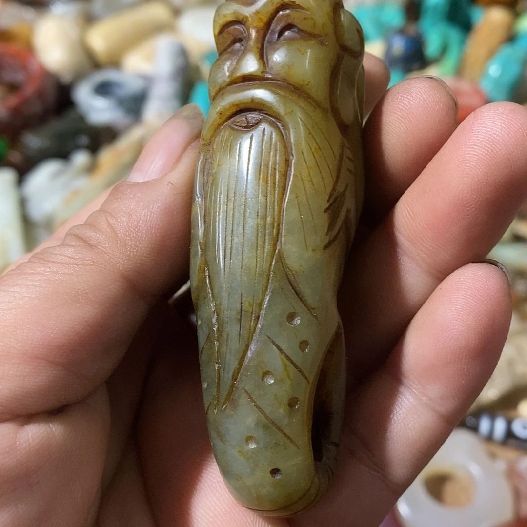 和田玉（糖玉）未镶嵌挂件