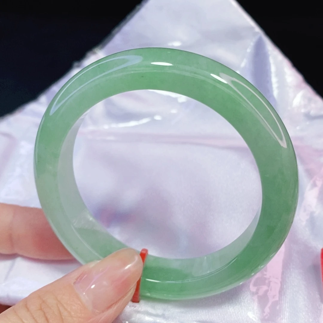 未镶嵌手镯翡翠52.5正圈