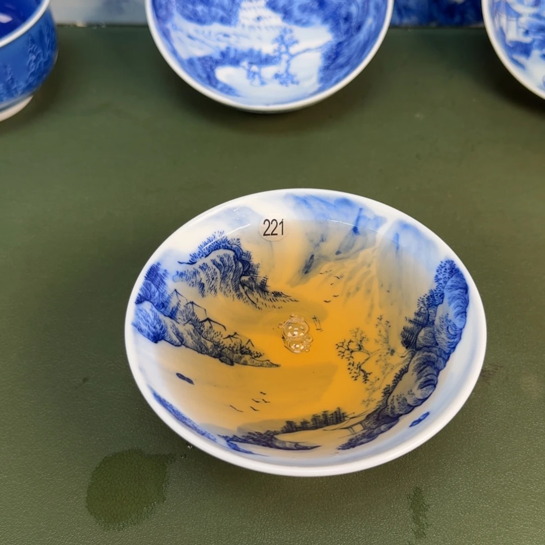景德镇纯手绘茶具圆圆221