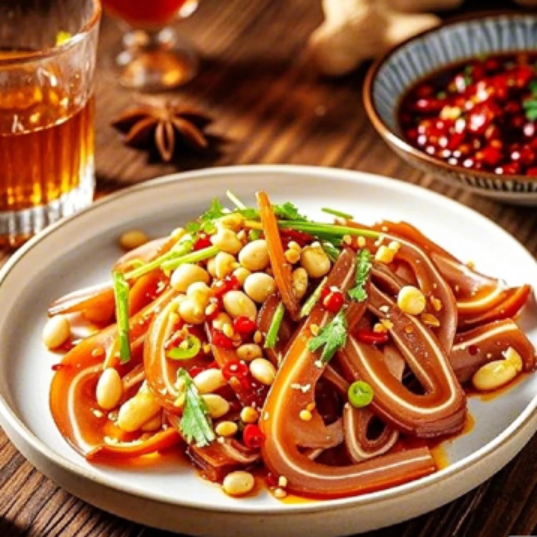 特色卤香猪耳一份