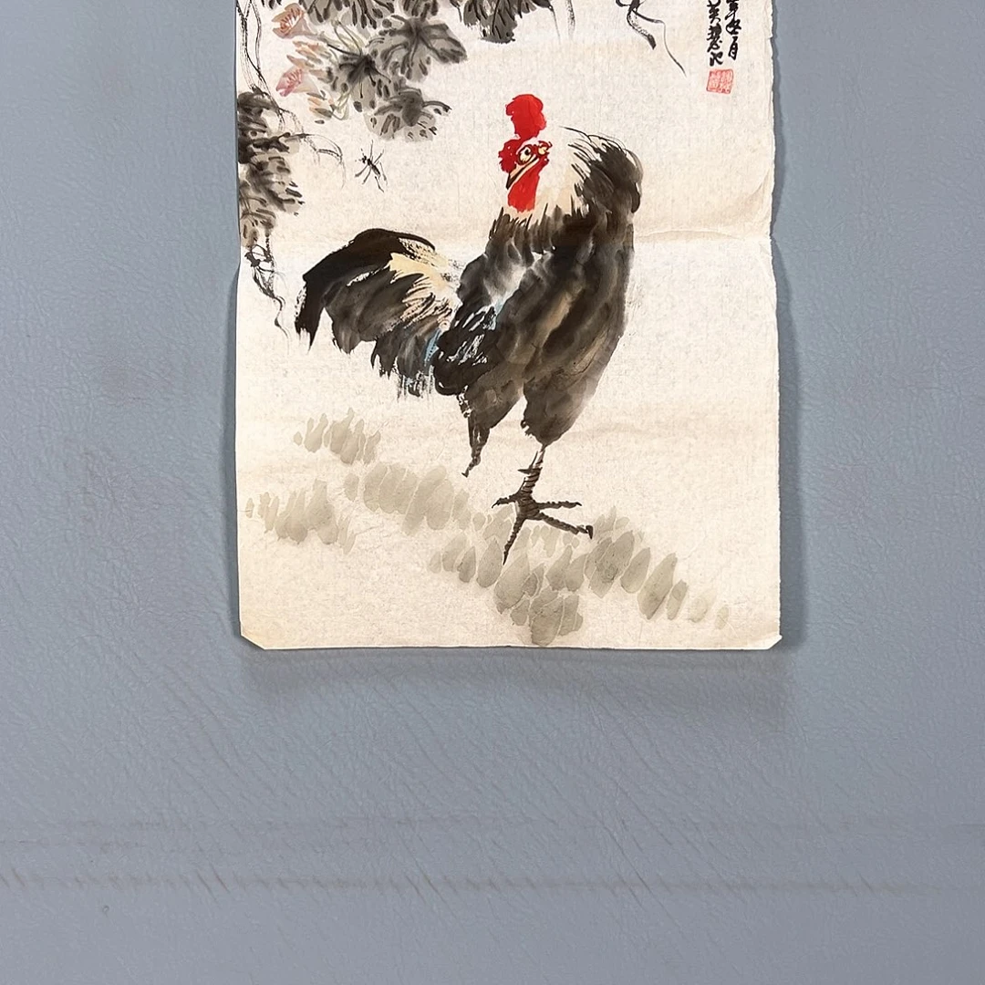 国画328 花鸟和蝴蝶是同一物种