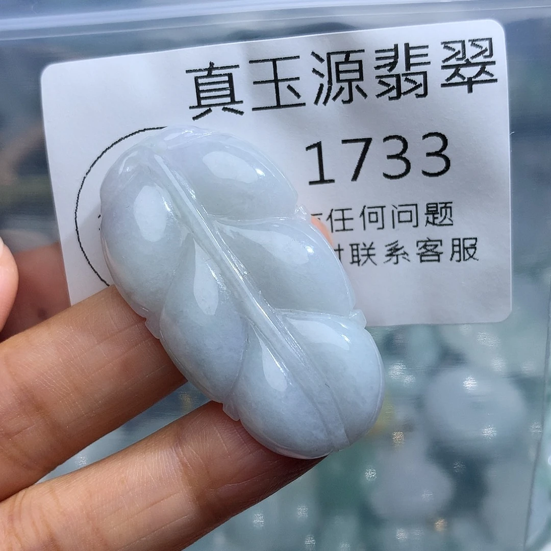 翡翠未镶嵌颈饰1733