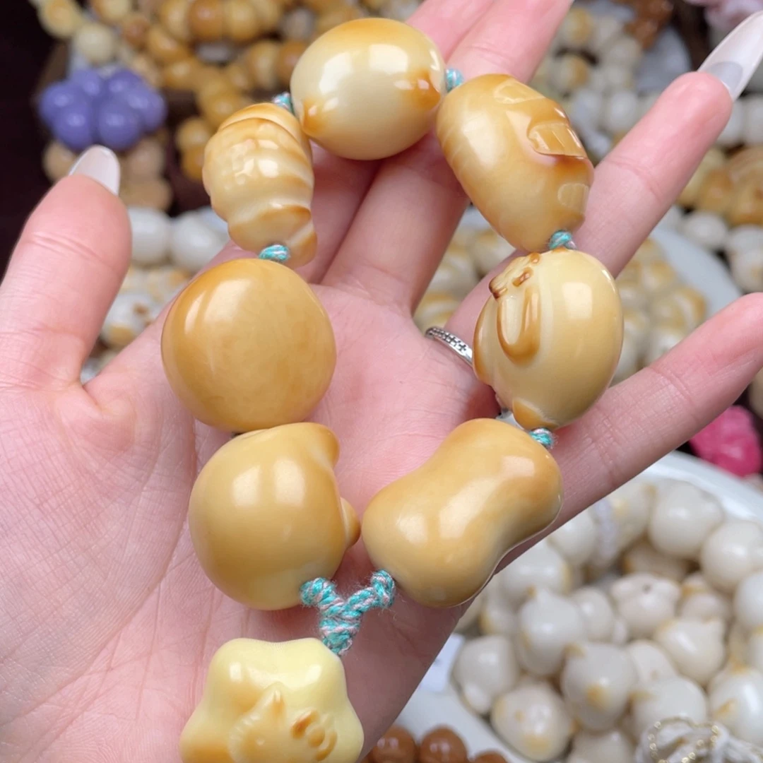 吊坠白玉菩提成品c