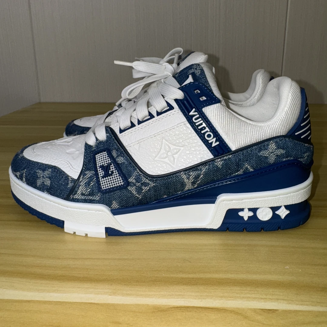 99新 LouisVuitton/路易威登 36.5码 蓝牛仔 25款