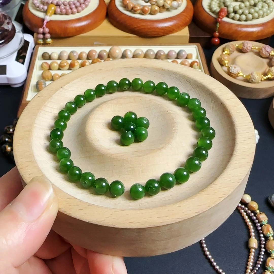 和田玉手链未镶嵌?****宝