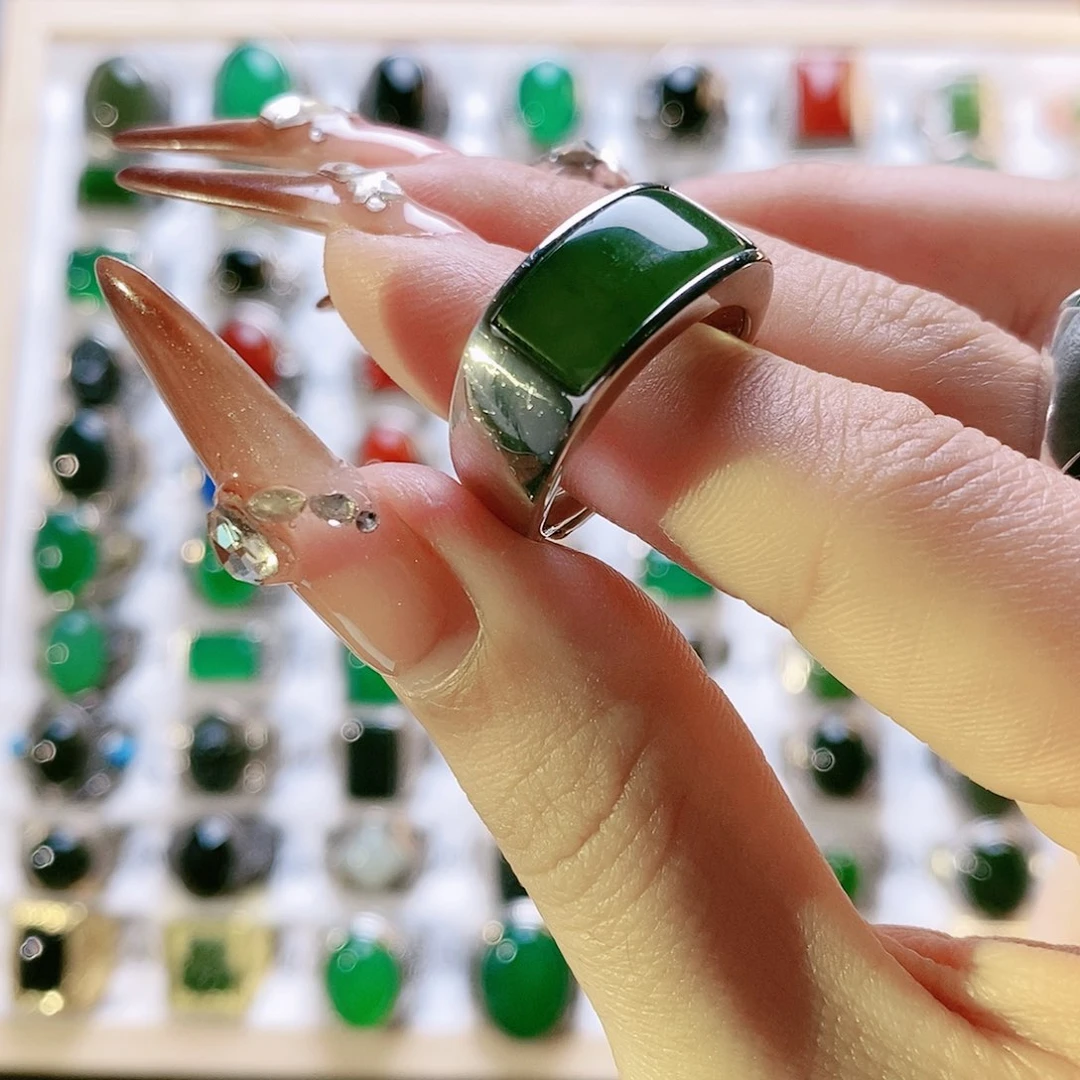 和田玉戒指未镶嵌