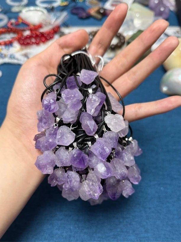 天然紫水晶原石（多样性发一）