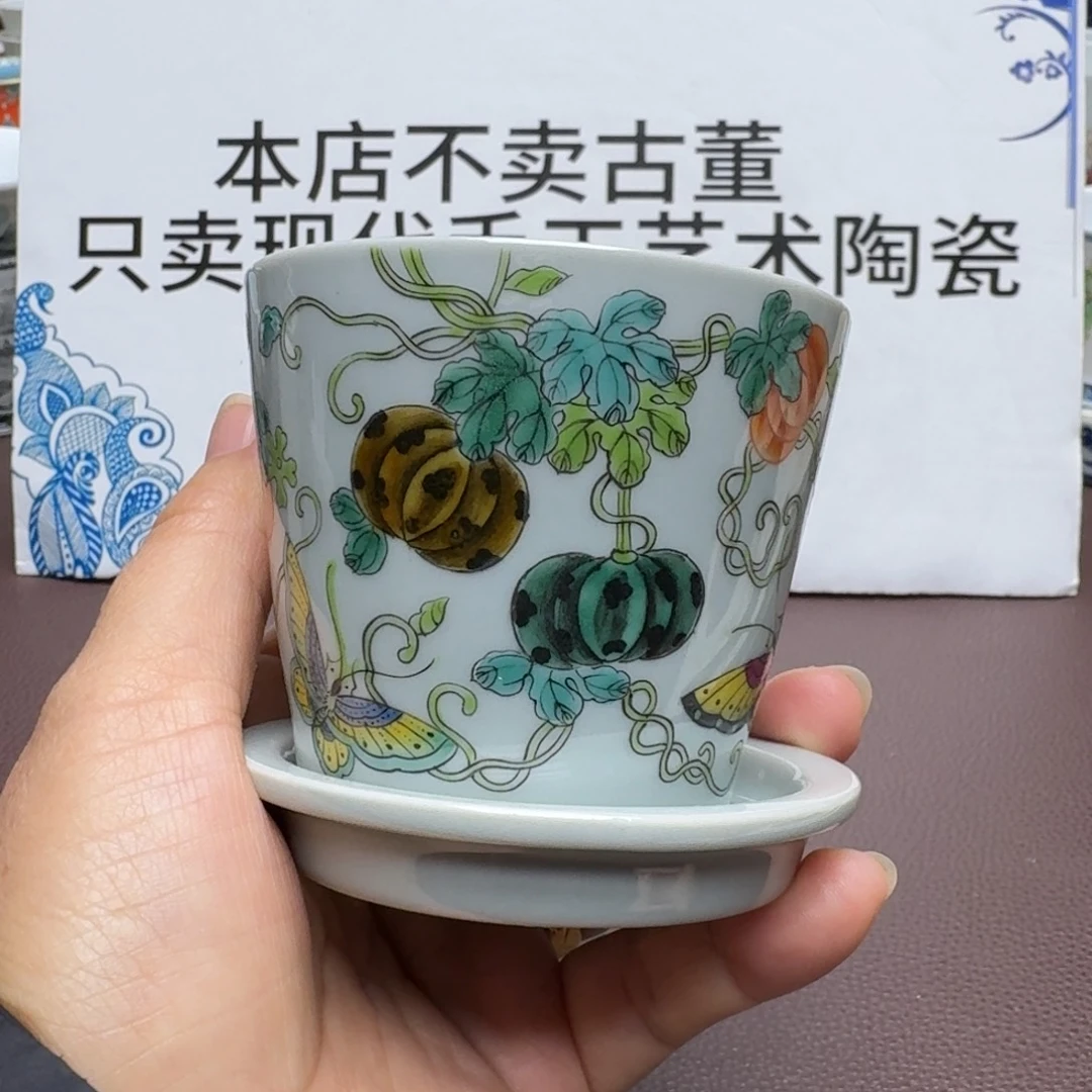 景德镇手工手绘展示