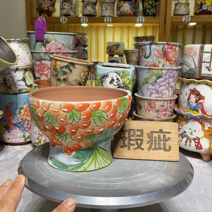 景德镇艺术手绘作品