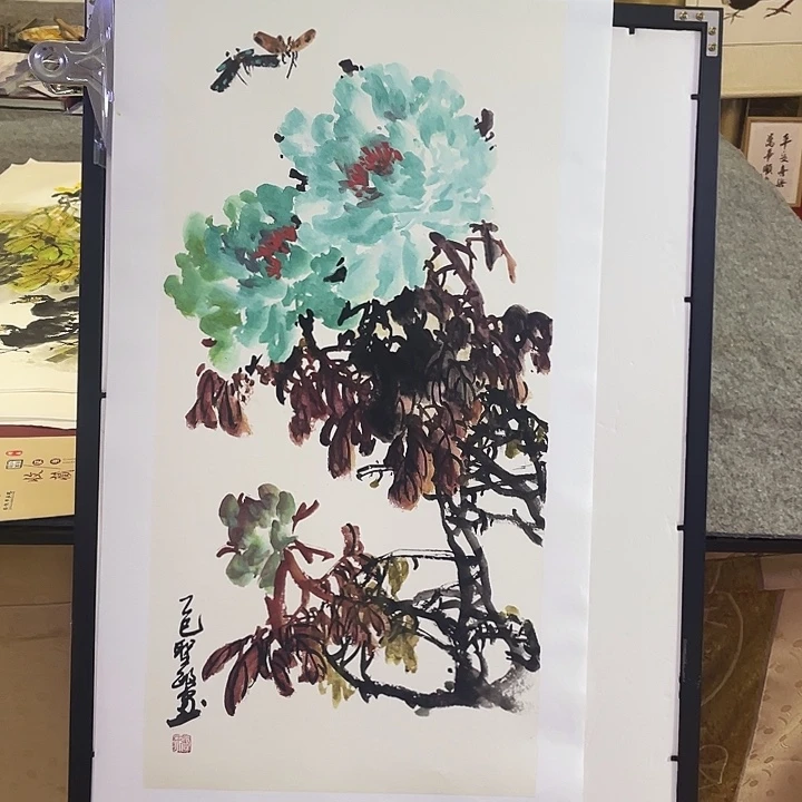 国画张圣敏先生纯手绘作品