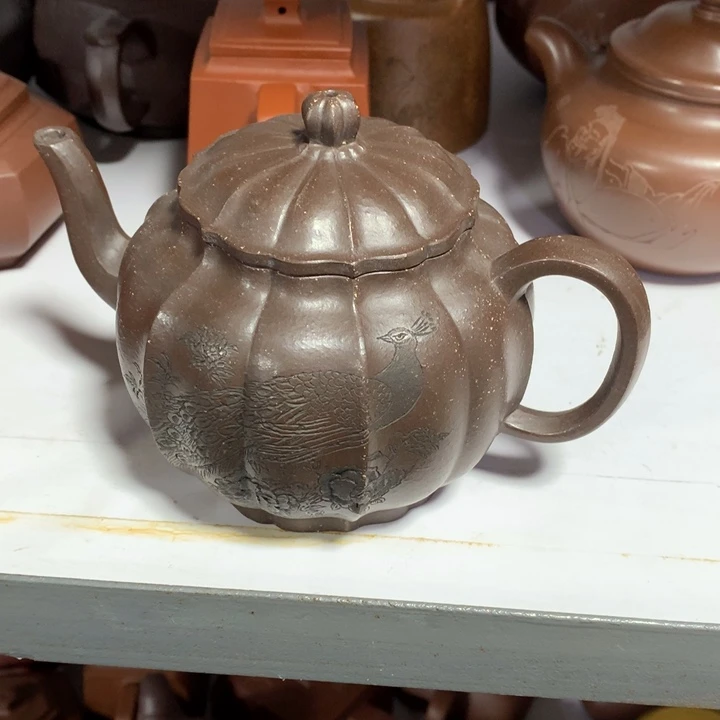 紫砂茶壶原矿手工233