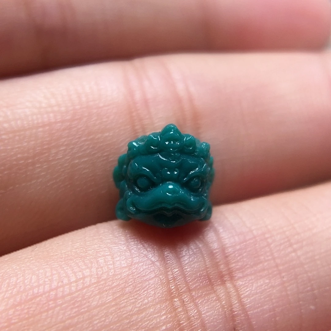 绿松石珠宝奇石18K金镶嵌