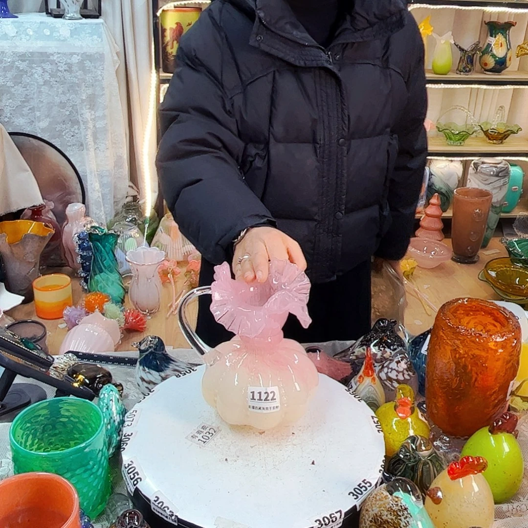 1122 家悦美居琉璃摆件