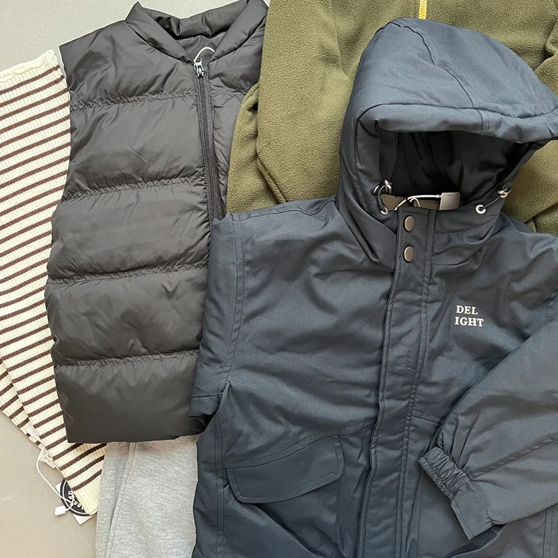 Q1738#RP-8915022523卫衣（橘色+灰色）品牌童装