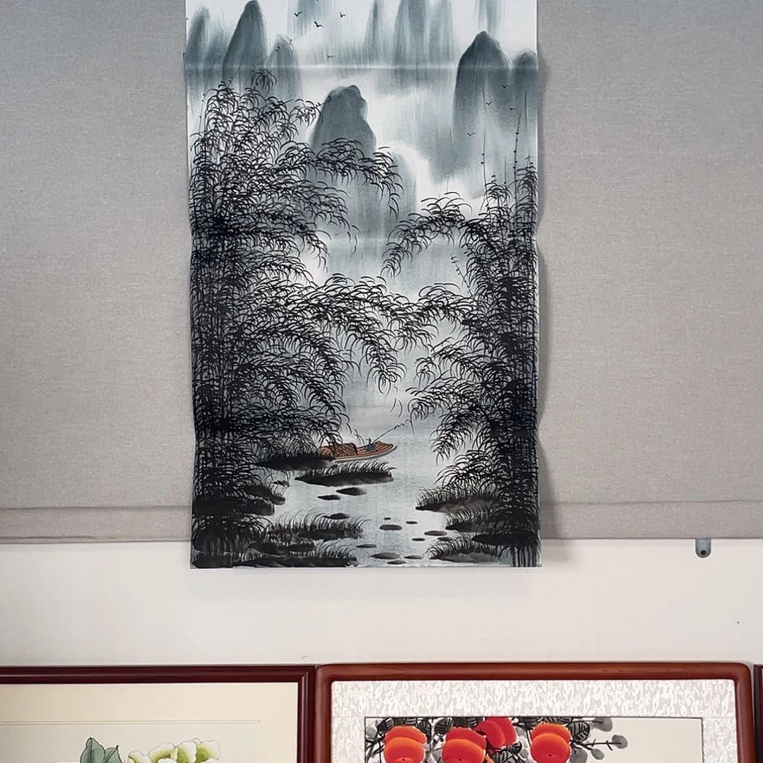 国画山水画作品欣赏1