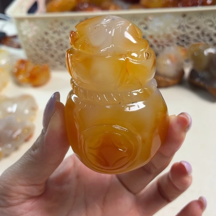 玛瑙/玉髓未镶嵌吊坠(不含链)