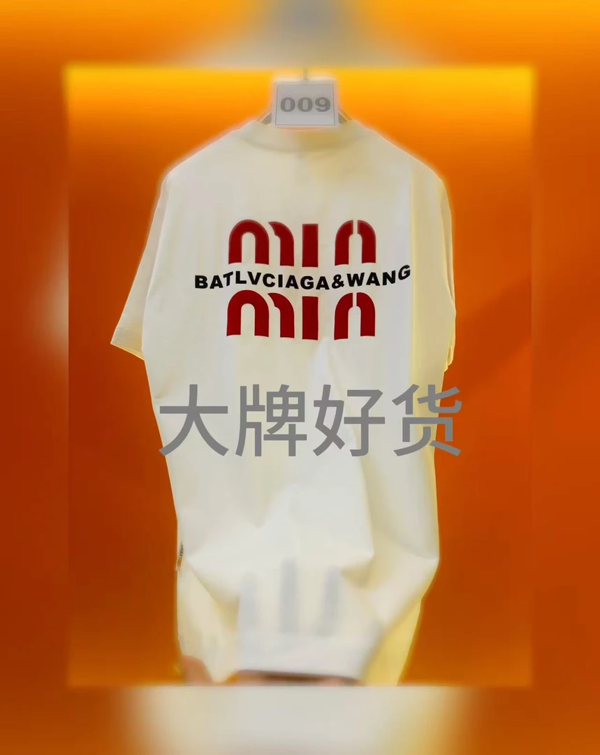 【张豪专属】夏新款高奢高定男女同款T恤短袖-水洗032