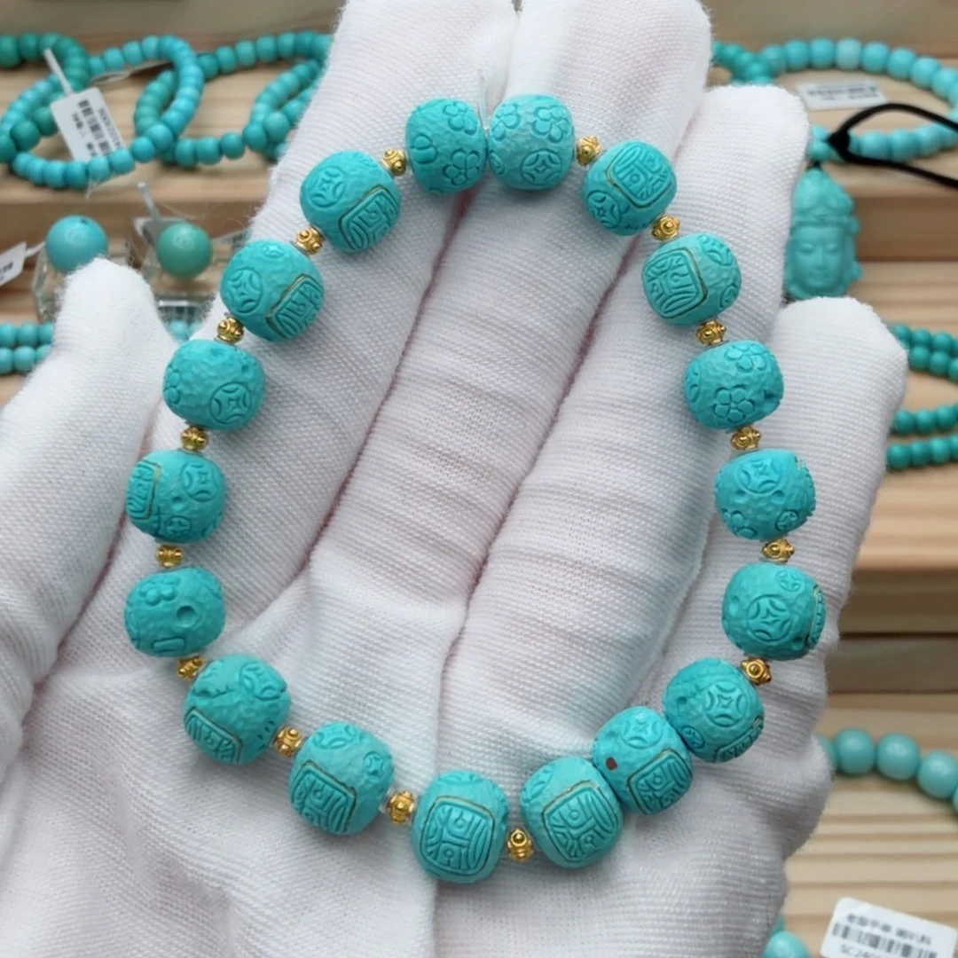 绿松石未镶嵌珠宝奇石