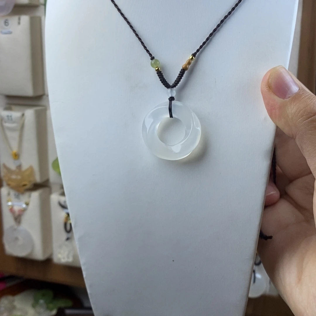 玛瑙/玉髓合金颈饰