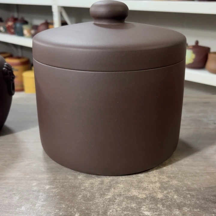 茶叶罐紫砂五饼罐