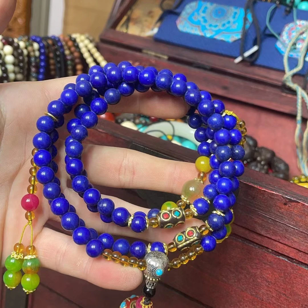 【鹏毅】直播精选青金石手链