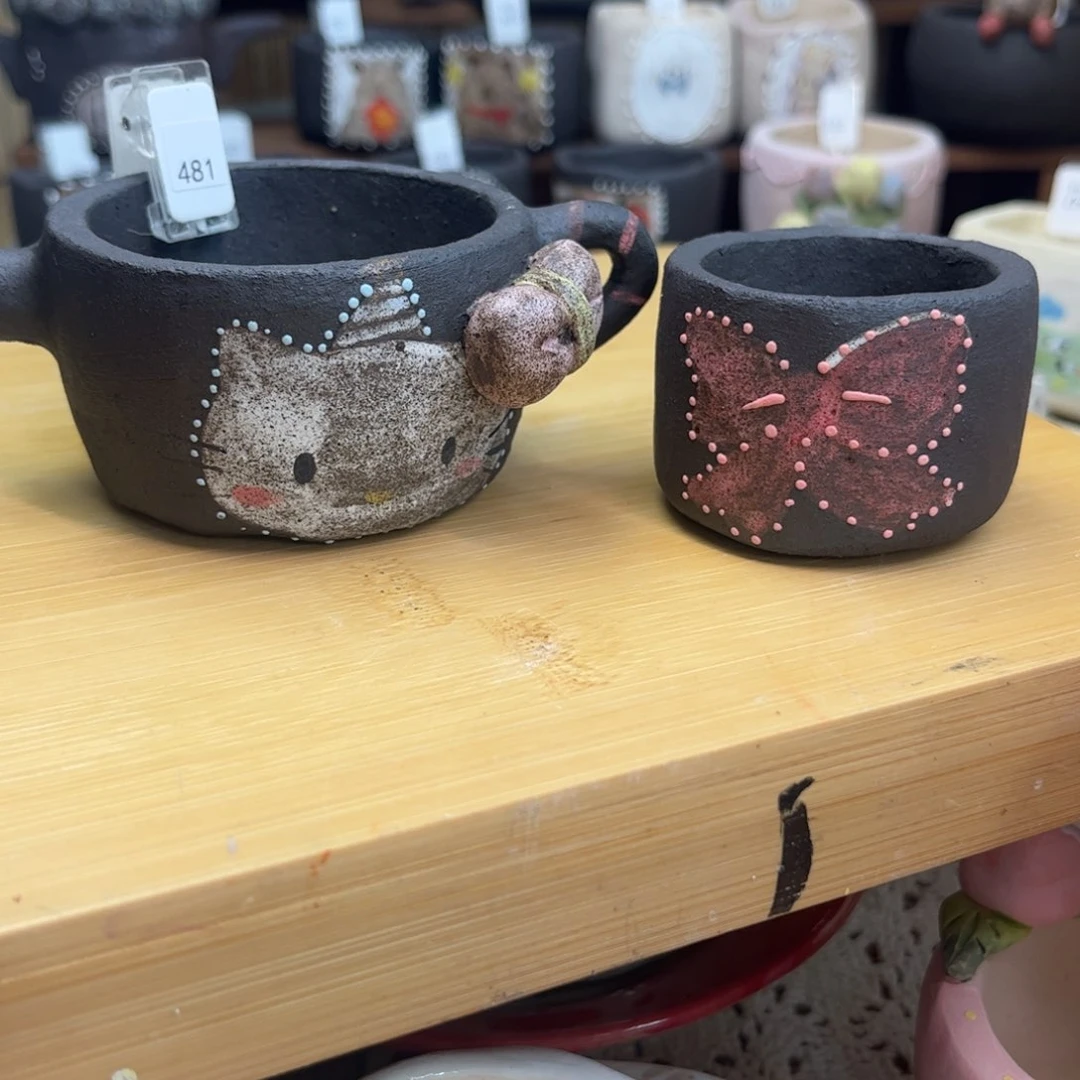 红陶481茶壶花盆现货