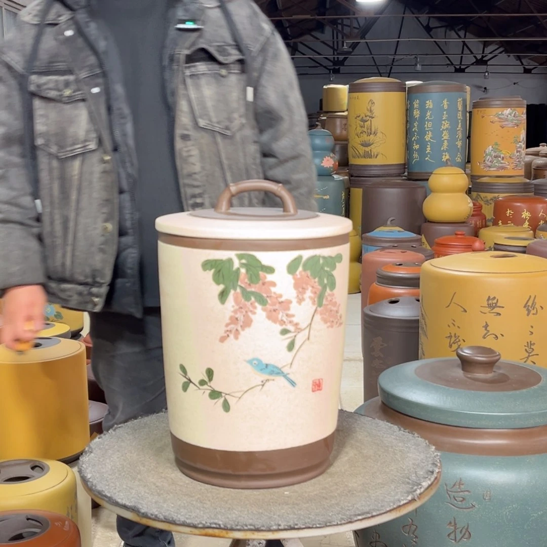 紫砂茶叶罐茶叶罐