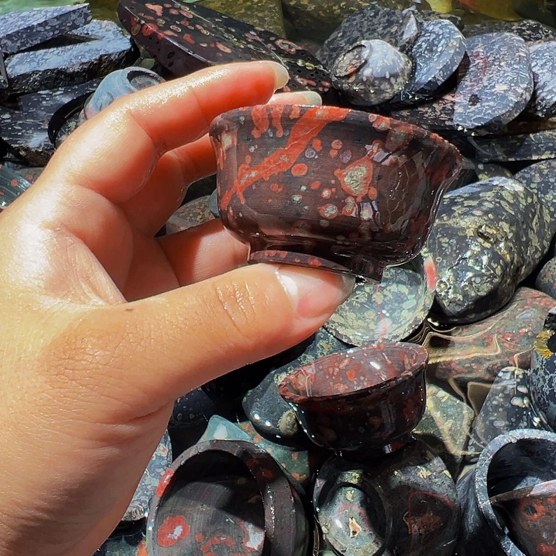 梅花玉鱼缸石茶周边不退不换